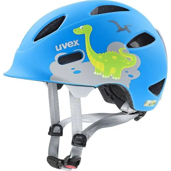 Bestseller Uvex Oyo Tyyli Lasten Pyöräilykypärä Matta Sininen/Dino - 50-54 cm