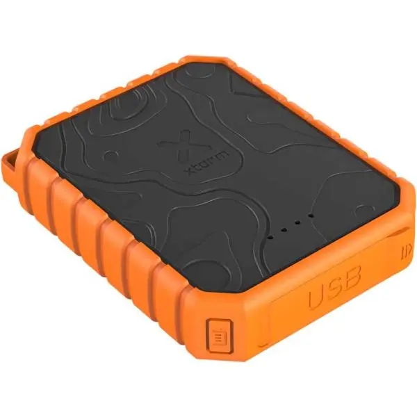 Xtorm Rugged XR201 Powerbank 20W 10000mAh - Musta/Oranssi Lähetetään Heti