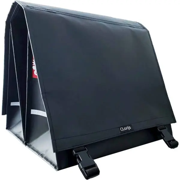 Clarijs Laukku Kaksois XL 46L PVC Sisältyy. Ura -M Musta Älä Missaa
