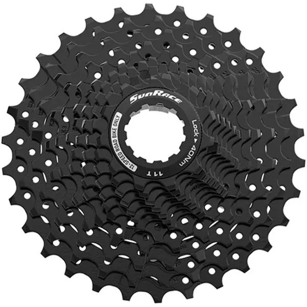 Edullinen Sunrace Rataspakka CSRZ800 12V 11-36T - Musta