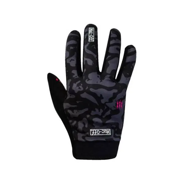 Alennettu Muc-Off Rider Pyöräilyhanskat Harmaa Camo - S