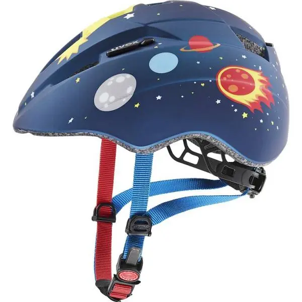 Paras Hinta Uvex Kid 2 CC Lasten Pyöräilykypärä Mat Blauw/Rocket