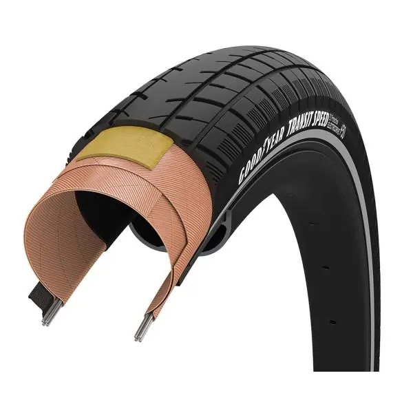 GoodYear Transit Speed S1 Rengas 28x1.50" Reflex - Musta Paras Hinta