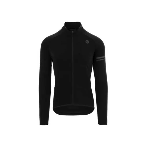 Korkea Laatu Agu Thermo Pyöräilypaita Essential Miehet Black