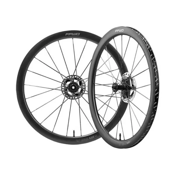 FFWD Raw44 FCC Kiekkosarja 28" 12V SH Ceramic Levy Hiili - Musta Viimeinen Mahdollisuus