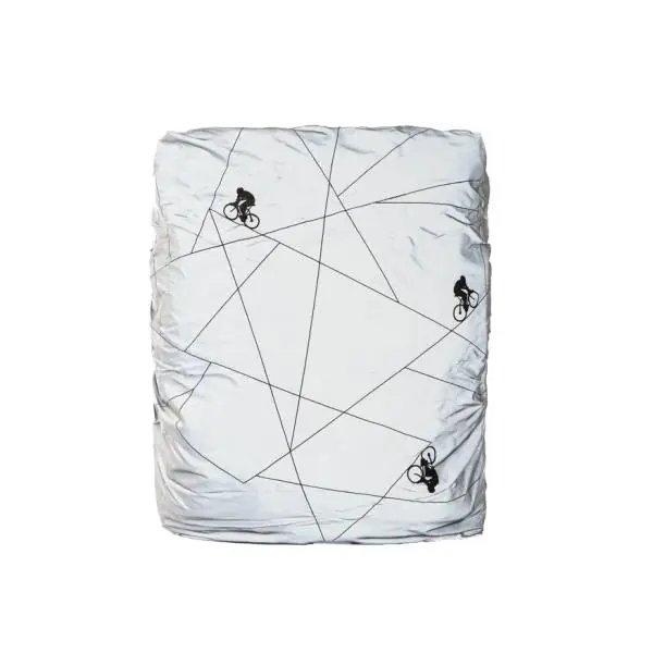 Eniten Myyty Fahrer Lux Sateensuoja 25L 50x35x15cm L Heijastava - Hopea