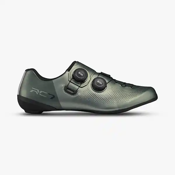 Ajankohtainen Shimano RC703 Pyöräilykengät Vihreä - 47
