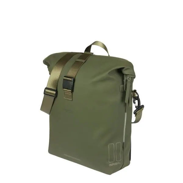 Basil SoHo Olkalaukku MIK Studs 17L - Moss Vihreä Pikatoimitus