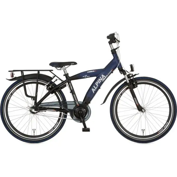 Alpina Yabber Poikien Polkupyörä 24" V-Brake - Sporty Bl/Musta Pikatoimitus