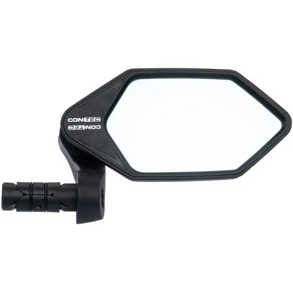 Viimeinen Mahdollisuus Contec E-View King XS Polkupyörän Peili Ø16mm Oikea - Musta