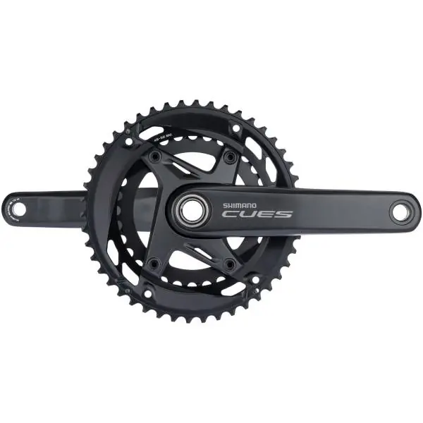Heti Saatavilla Shimano Cues FC-U6010-2 Kampisarja 32/46T 170mm - Musta
