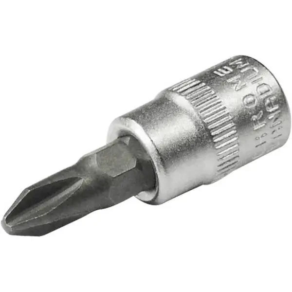 Suosittu Condor 14088 Holkki 1/4" 37mm Ristipää PH2 - Hopea/Musta