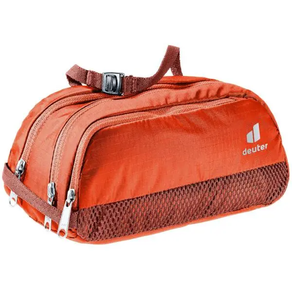 Vain Tänään Deuter Wash Bag Tour II Toilettas 1L - Papaya/Redwood