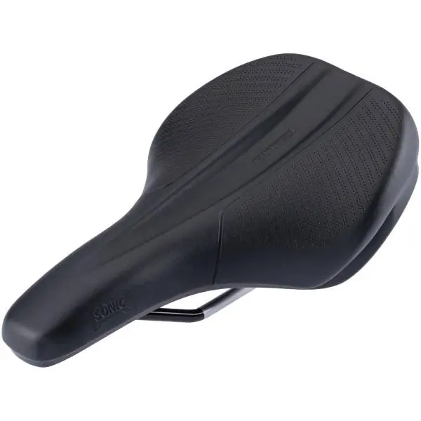 Contec Sonic Polkupyörän Satula MTB AirFoam 254x162mm - Musta Flash-Tarjous