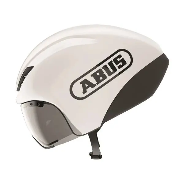 Abus GameChanger TT 1.1 Pyöräilykypärä Shiny Valkoinen - L 57-61 cm Löytö