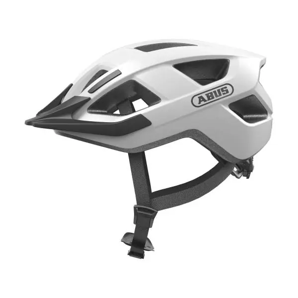 Abus Aduro 3.0 Led Pyöräilykypärä Polar Valkoinen - L 58-62 cm Superhinta