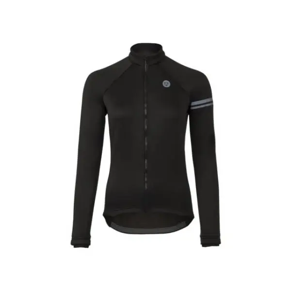 Agu Thermo Pyöräilytakki Essential Naiset Musta - XL Uusi Kokoelma