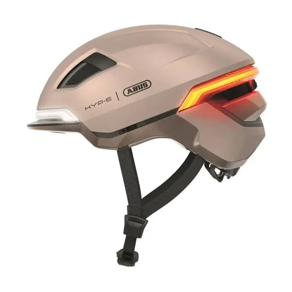 Edullinen Abus Hyp-E Pyöräilykypärä Samppanja Kulta - L 57-61 cm