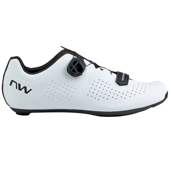 Northwave Storm Hiili Pyöräilykengät Valkoinen/Musta - 45,5 Edullinen