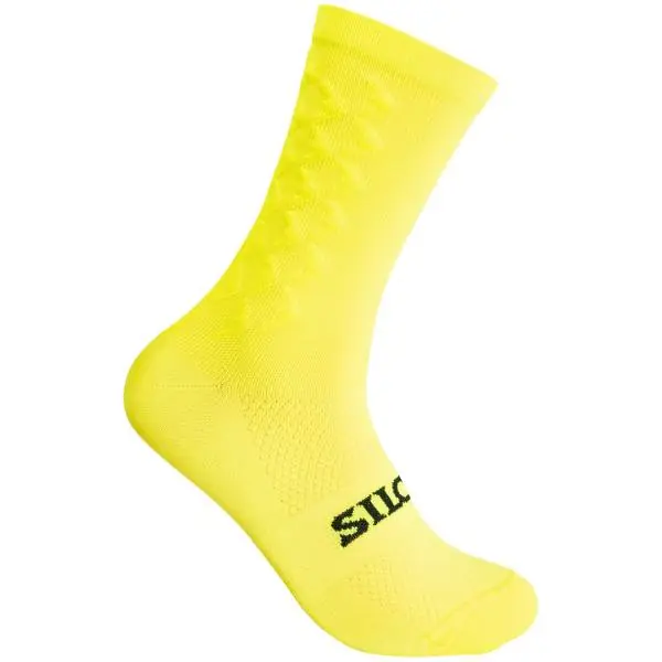 Silca Aero Tall Pyöräilysukat Keltainen - M 39-42 Älä Missaa