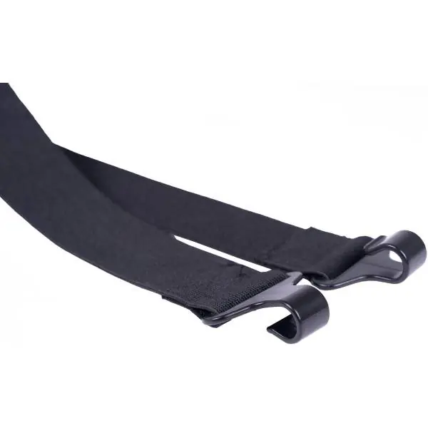 AtranVelo Tasainen Bungy Cord Turvallisuus Nauha 600mm - Musta Osta Tänään