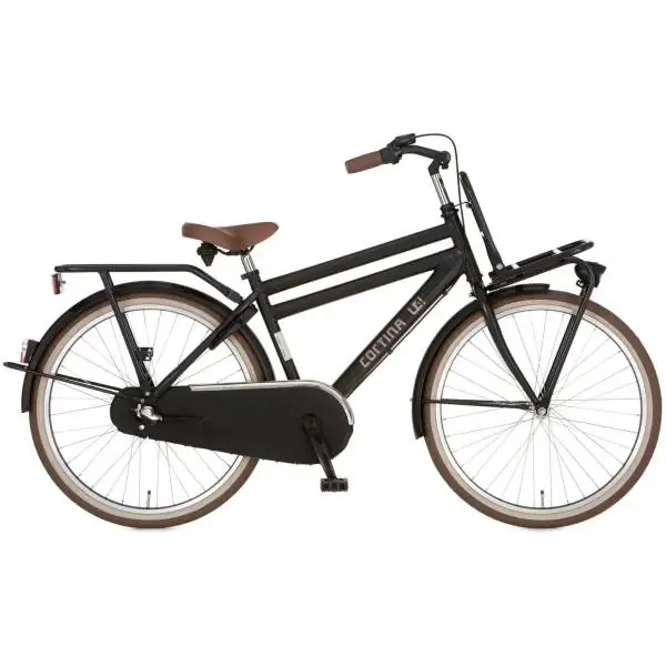 Alennus Cortina Kuljetus U4 Mini Poikien Polkupyörä 26" 46cm 3S Jn - Musta
