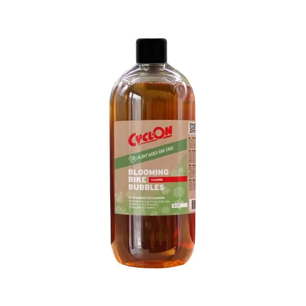 Suosittu Cyclon Plant Based Blooming Bike Bubbels Shampoo - Pullo 1L