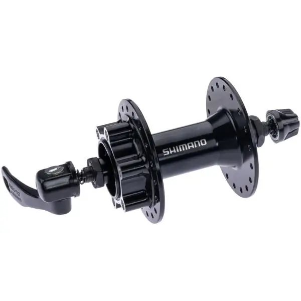 Edullinen Hinta Shimano HB-QB400 Etunapa 36G 100mm Levy 6-G QR - Musta