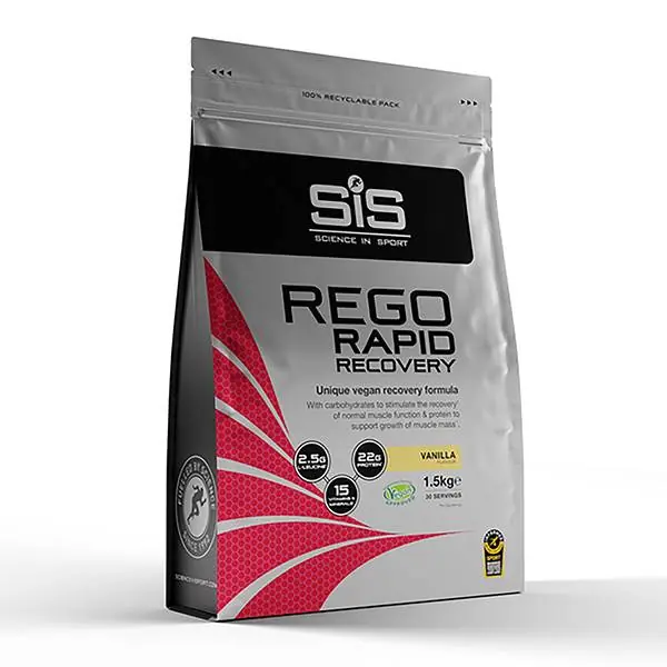ScienceInSport Rapid Recovery Juoda Pulveri Vanilja - 1.5kg Korkea Laatu