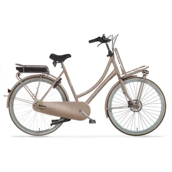 Cortina E-U4 Family Kuljetus E-Bike 28" 57cm 7S - Matta Ruskea Halpa