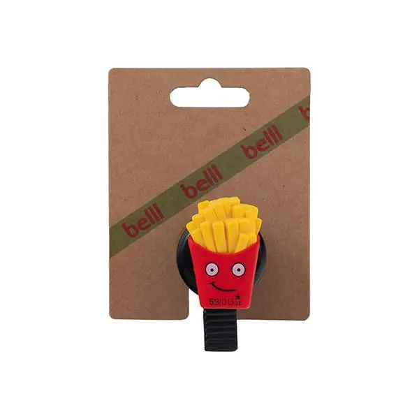 Belll Fries Polkupyörän Kello - Punainen/Keltainen Aito