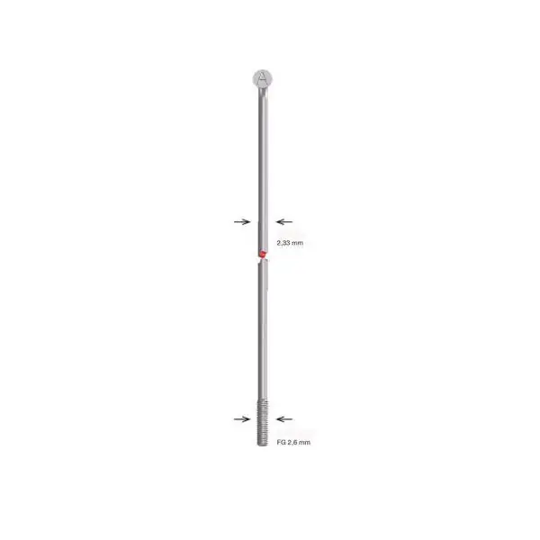 Älä Missaa Alpina Sinkki Pinna 13 x 264mm Suora - Hopea (144)