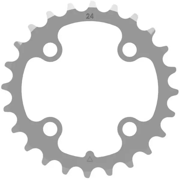 Aito Contec C.Drive Hammaspyörä 24T 9/10S -. 3S Kammet - Hopea