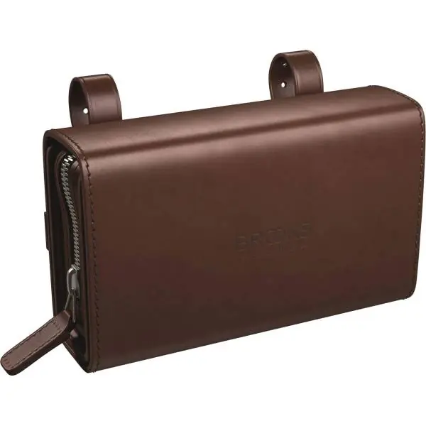 Brooks D-Shaped Satulalaukku 1L - Aged Ruskea Alennettu Hinta