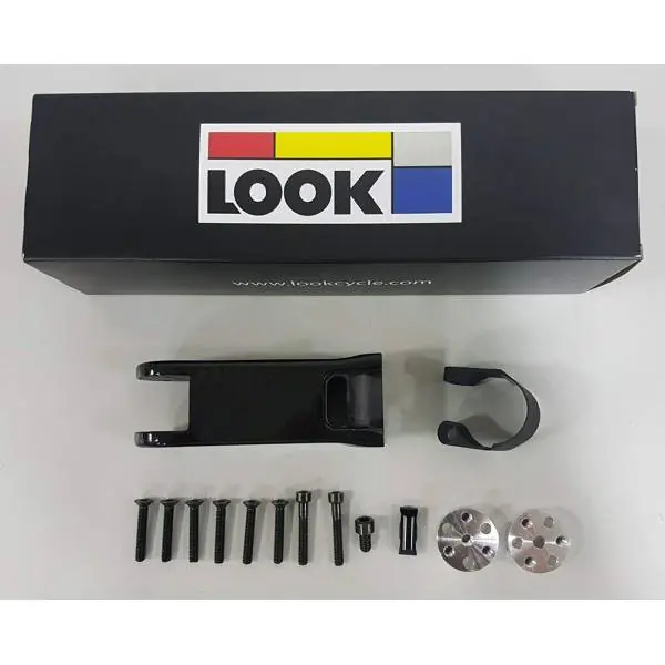 Flash-Tarjous LOOK T20/R96/R96 Varsi A-Head 75mm Hiili - Matta Musta